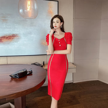 Women's New Summer Waist Fashion Dress